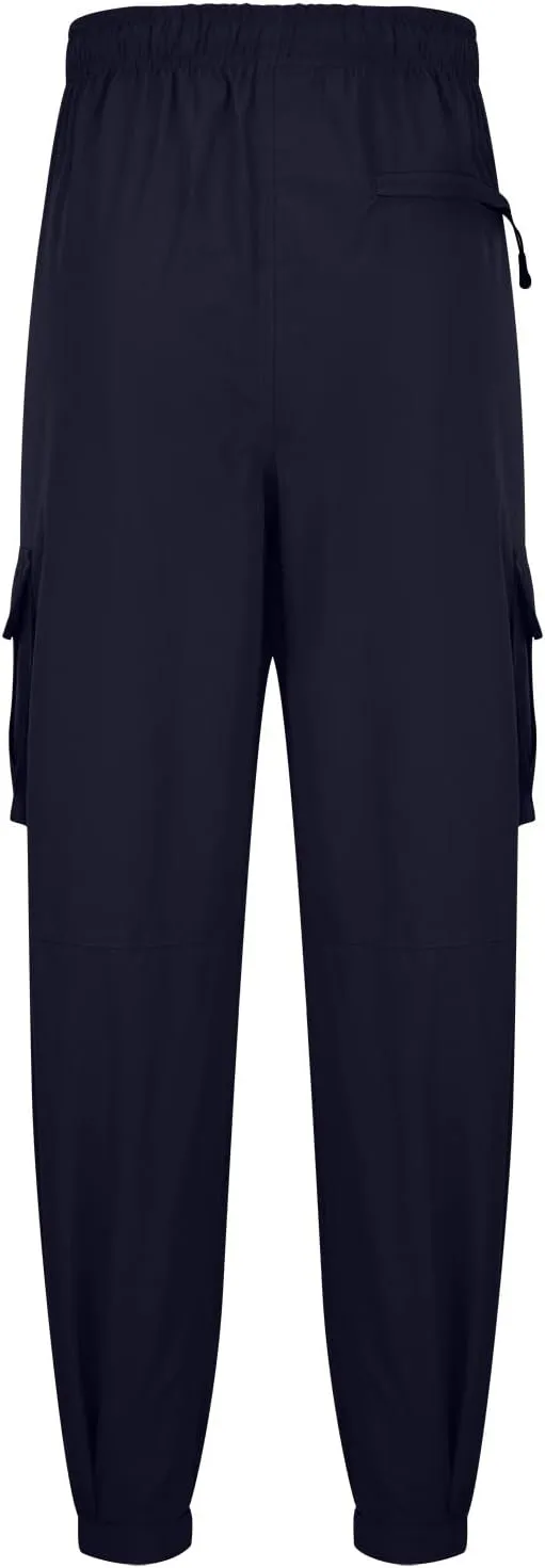 Hiking Cargo Pants for Men Casual Loose Straight Leg Joggers Lightweight Cotton Cargo Sweatpants