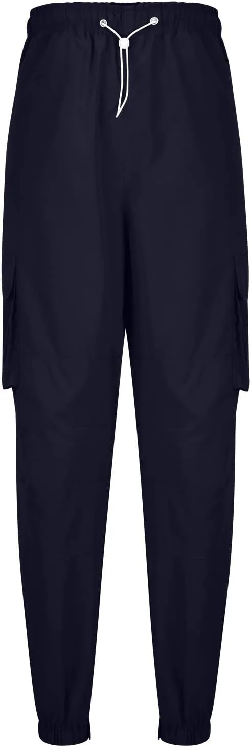 Hiking Cargo Pants for Men Casual Loose Straight Leg Joggers Lightweight Cotton Cargo Sweatpants