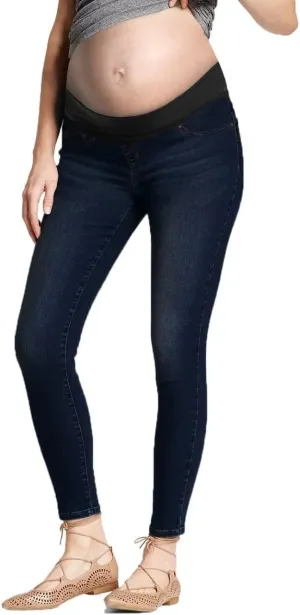 Hybrid & Company Ultimate Comfort Women's Maternity Slim Fit Stretch Jeans