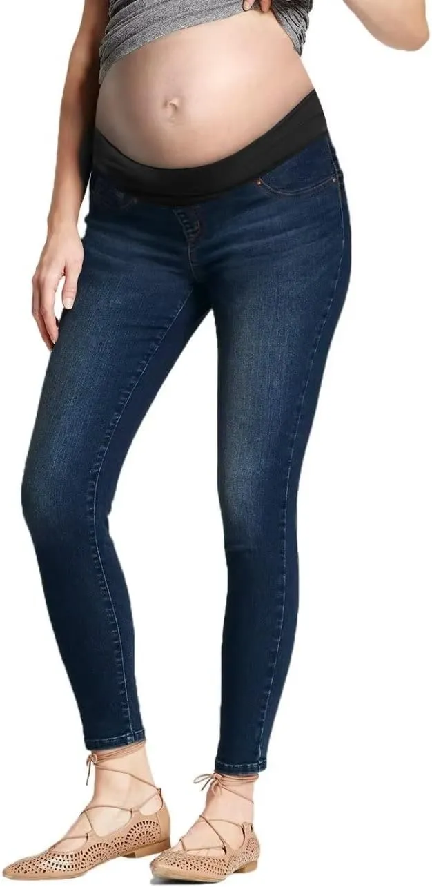 Hybrid & Company Ultimate Comfort Women's Maternity Slim Fit Stretch Jeans
