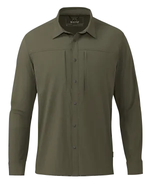 Intrepid LS Shirt | Dark Sage