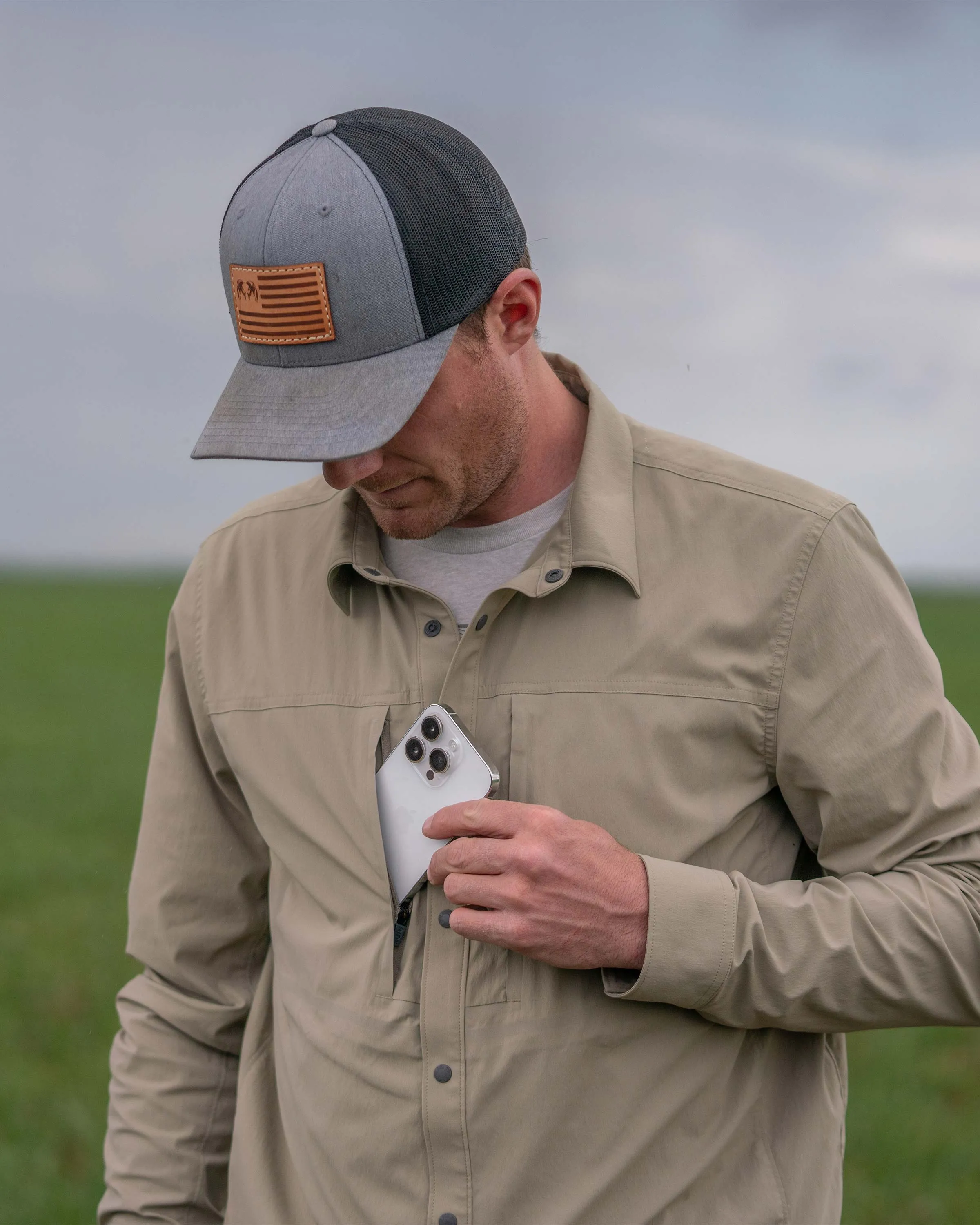 Intrepid LS Shirt | Dark Sage