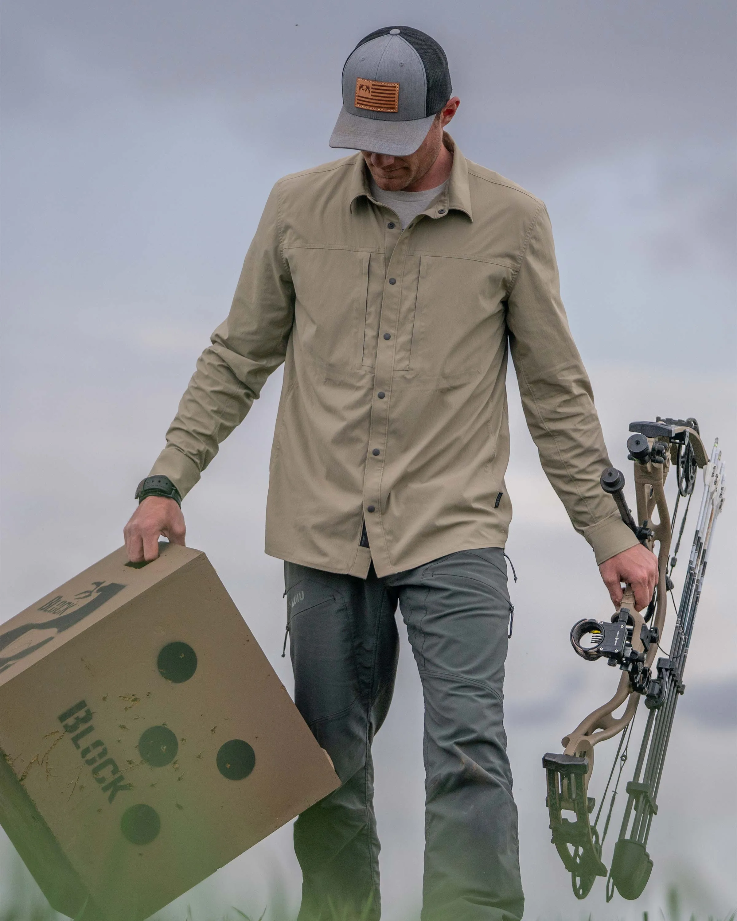 Intrepid LS Shirt | Dark Sage