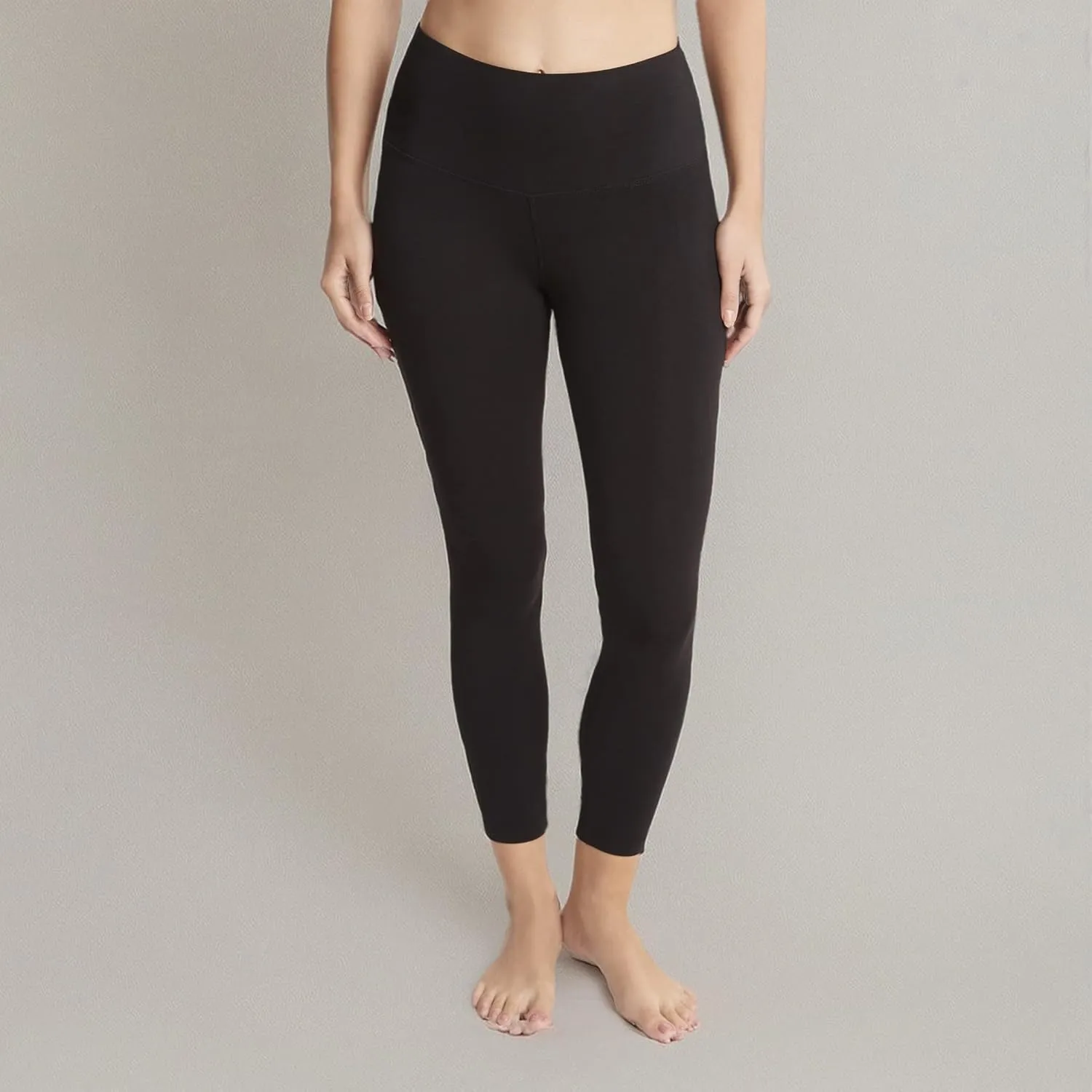 Jockey Women's Cotton Stretch Basic 7/8 Leggings