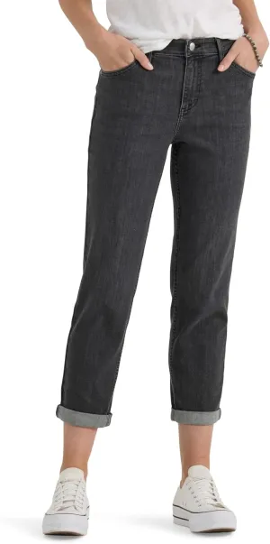 Lee Women's Legendary Mid Rise '90s Taper Jean