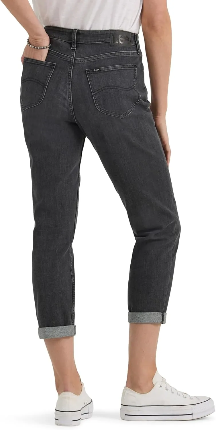 Lee Women's Legendary Mid Rise '90s Taper Jean