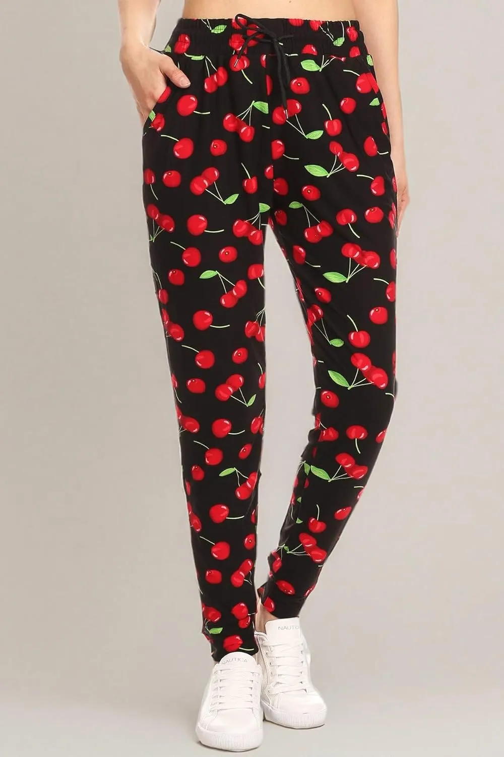 Leggings Depot Premium Women's Joggers Popular Print High Waist Track Pants (S-XL) BAT5