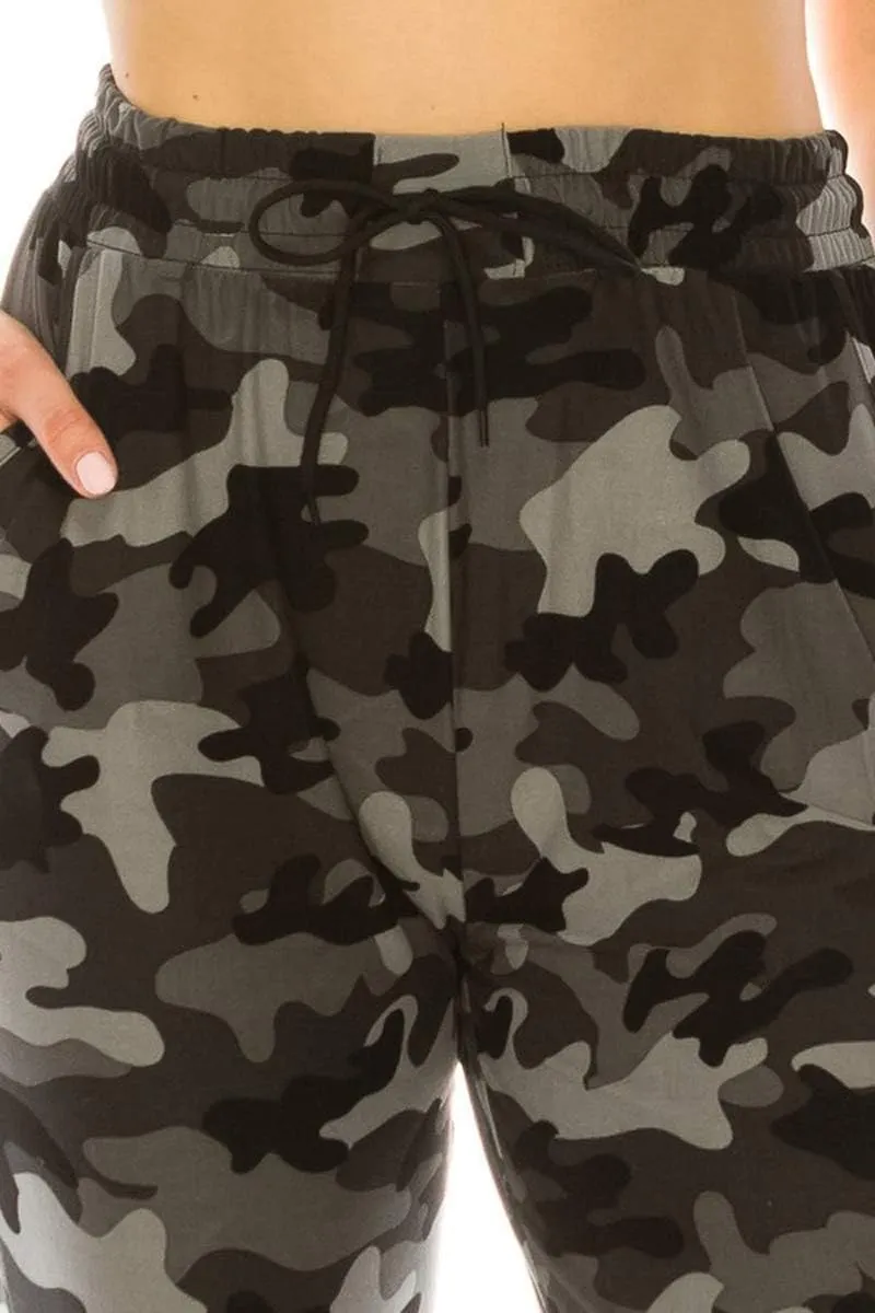Leggings Depot Premium Women's Joggers Popular Print High Waist Track Pants (S-XL) BAT5
