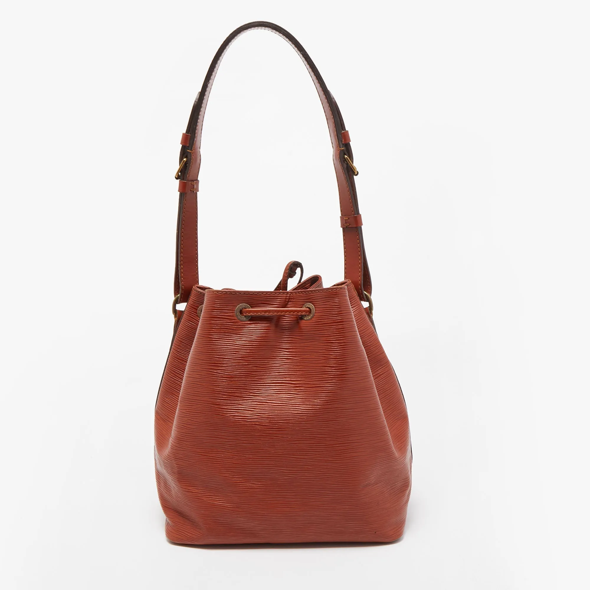 LOUIS VUITTON Cipango Gold Epi Leather Petit Noe Bag