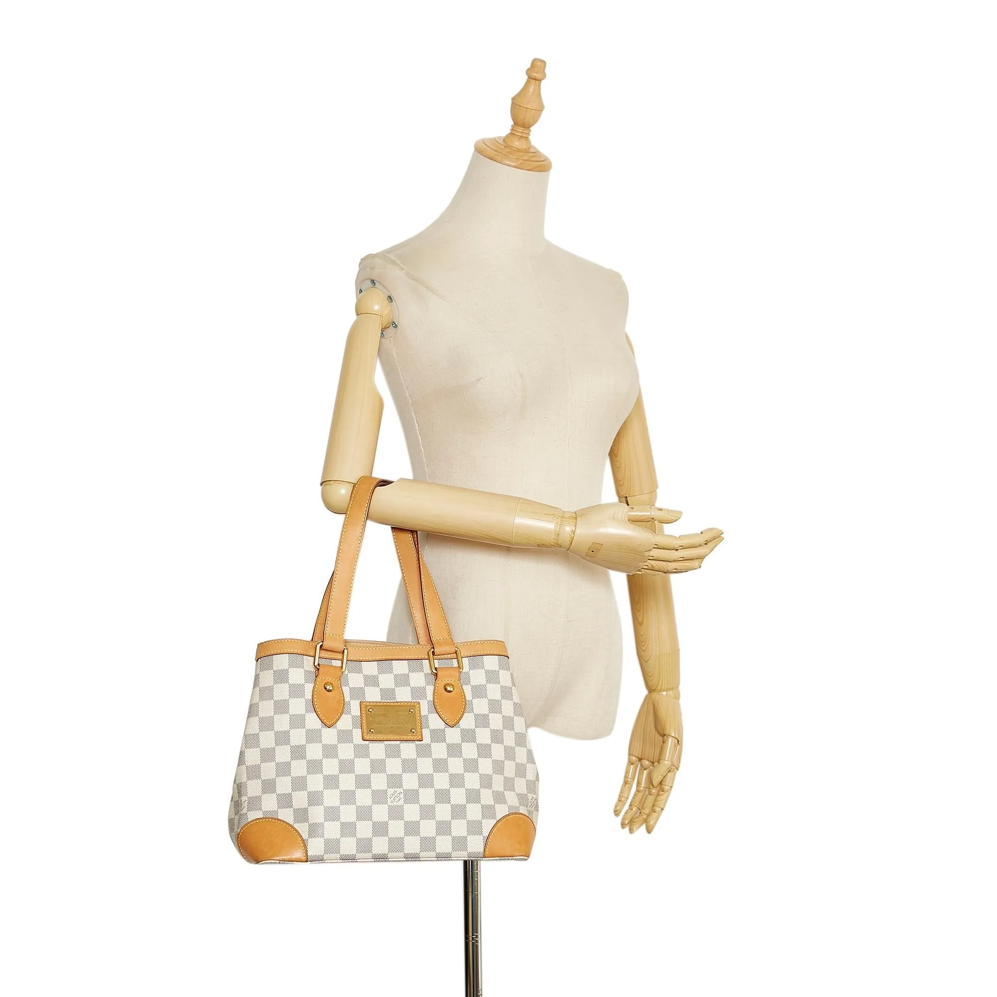 Louis Vuitton Damier Azur Hampstead PM (SHG-36618)