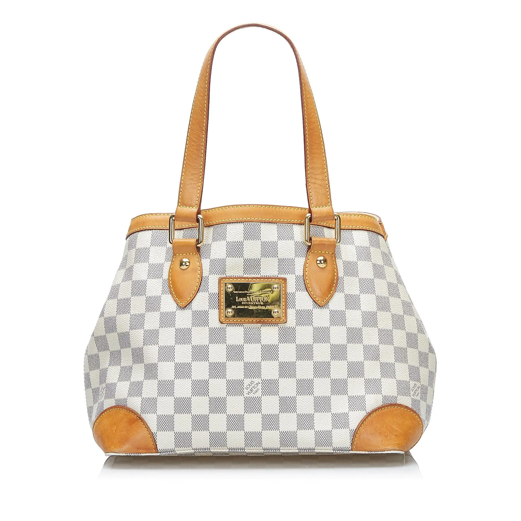 Louis Vuitton Damier Azur Hampstead PM (SHG-76zbGC)