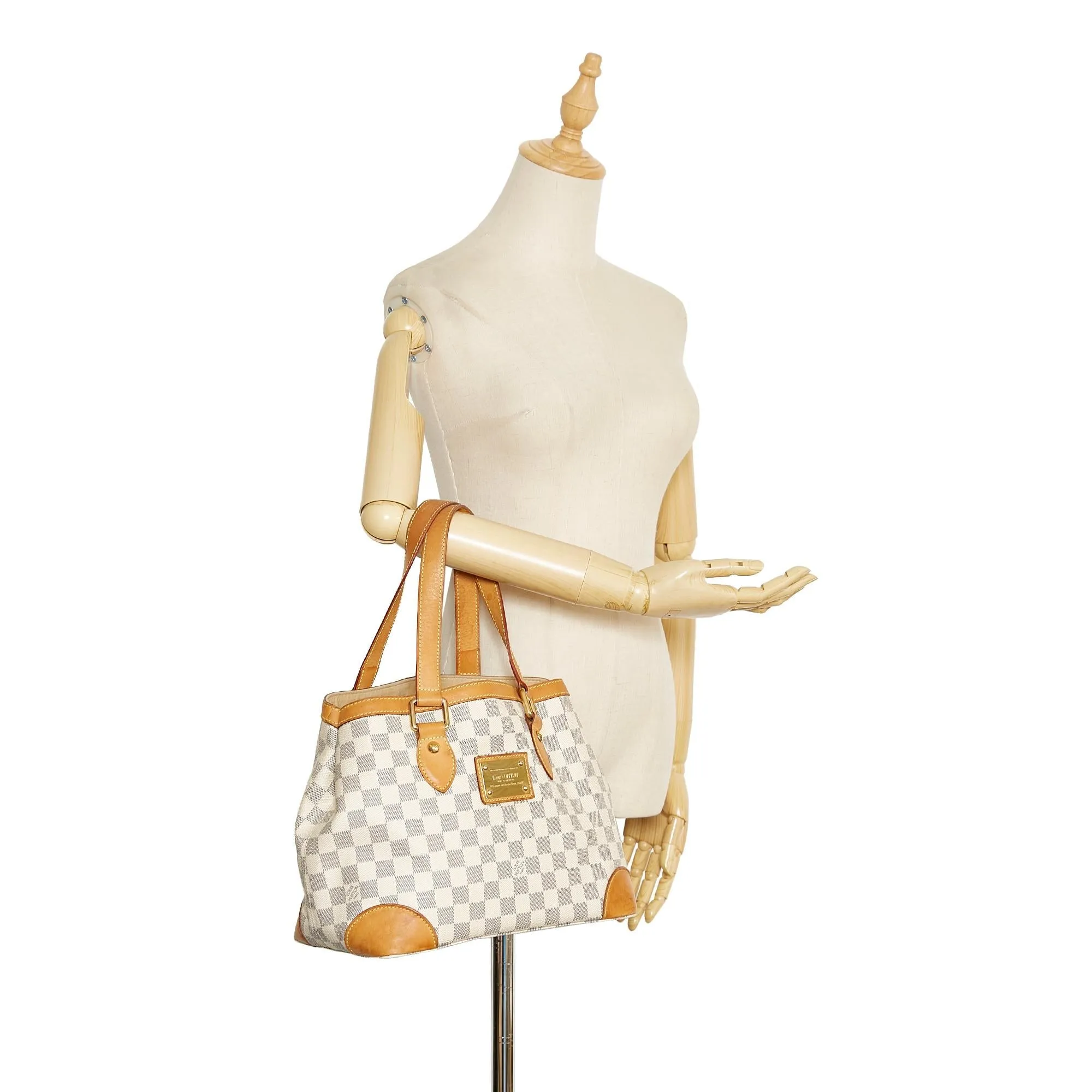 Louis Vuitton Damier Azur Hampstead PM (SHG-76zbGC)