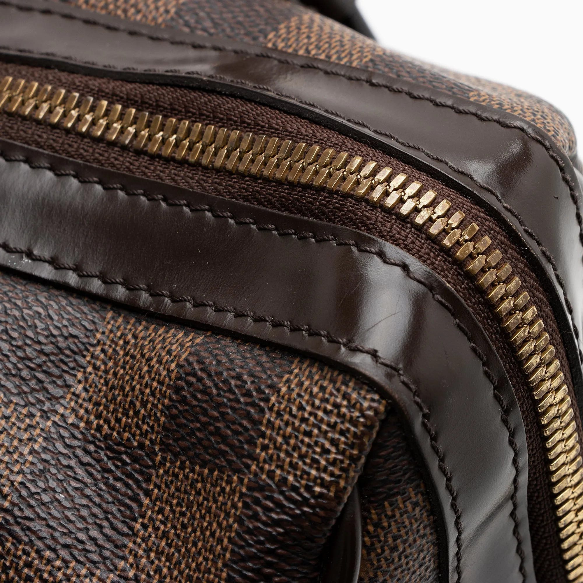 Louis Vuitton Damier Ebene Berkeley Satchel (SHF-22309)