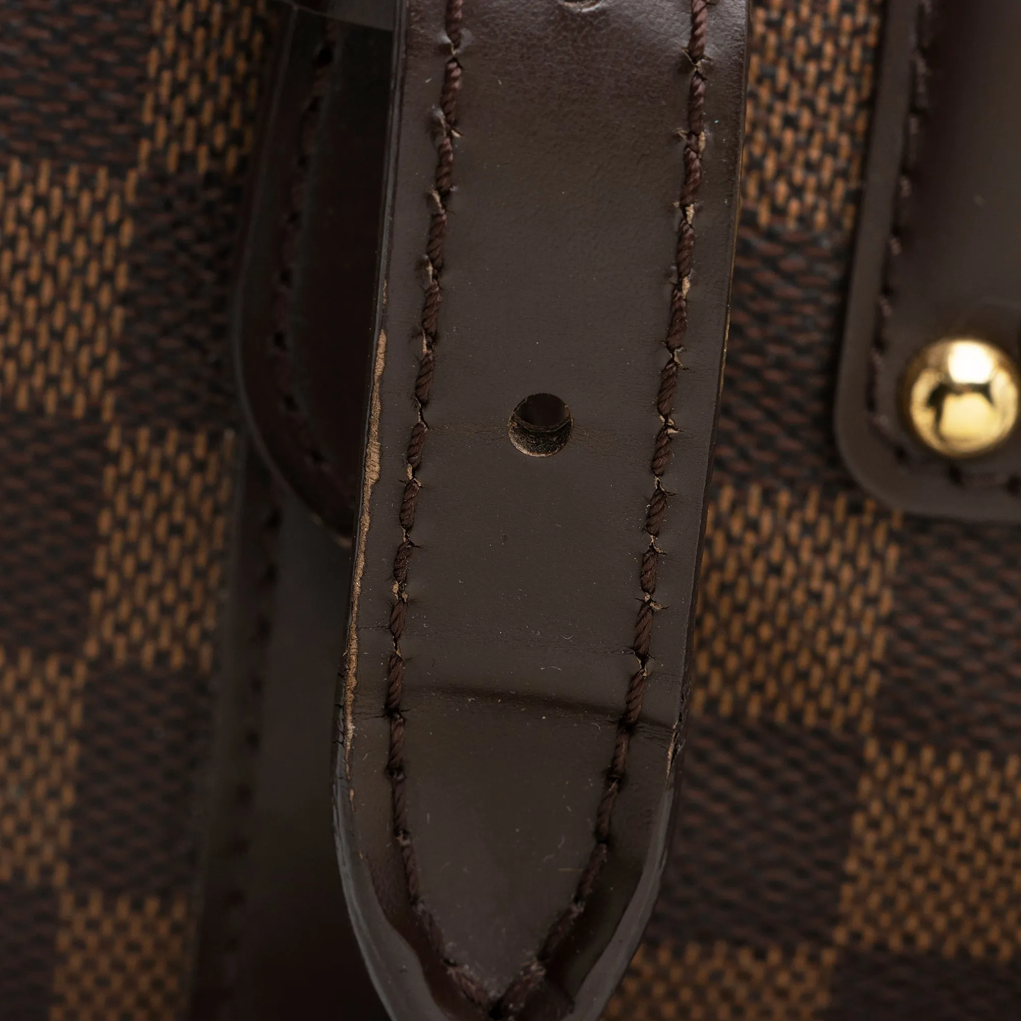 Louis Vuitton Damier Ebene Berkeley Satchel (SHF-22309)