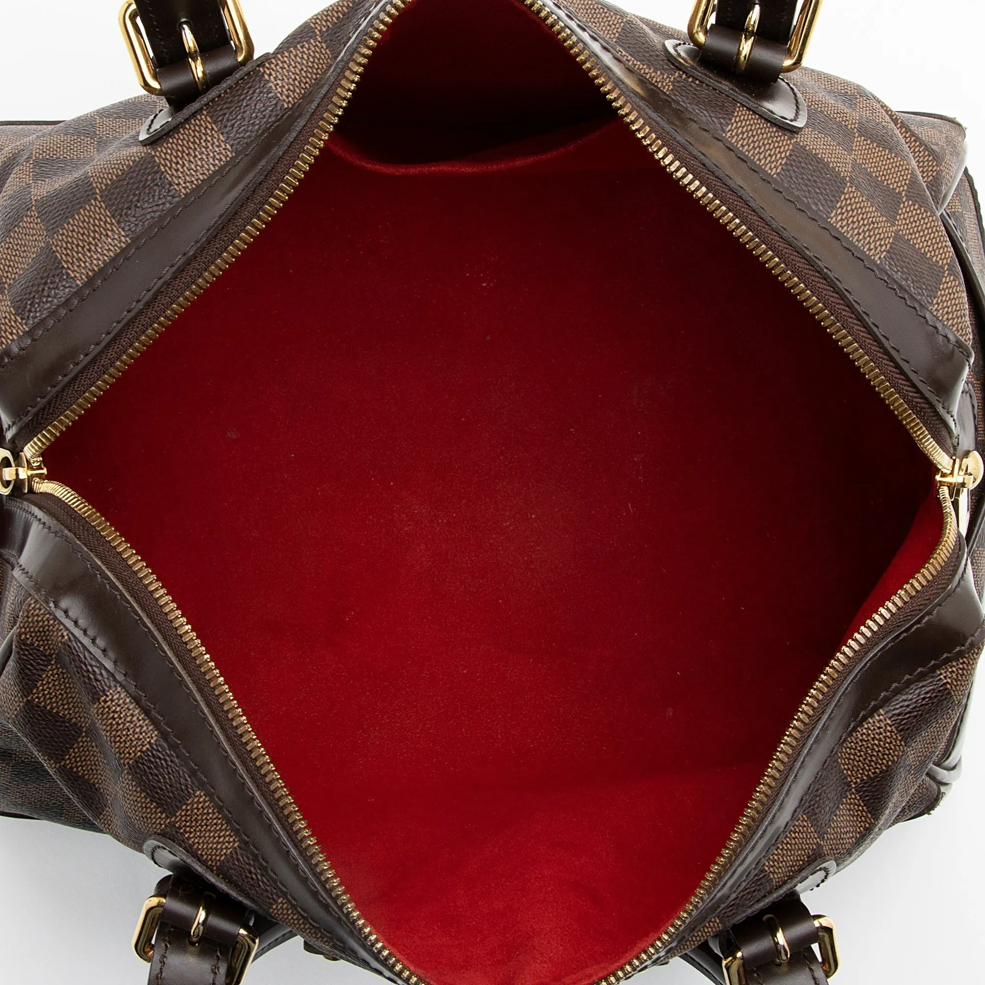 Louis Vuitton Damier Ebene Berkeley Satchel (SHF-22309)