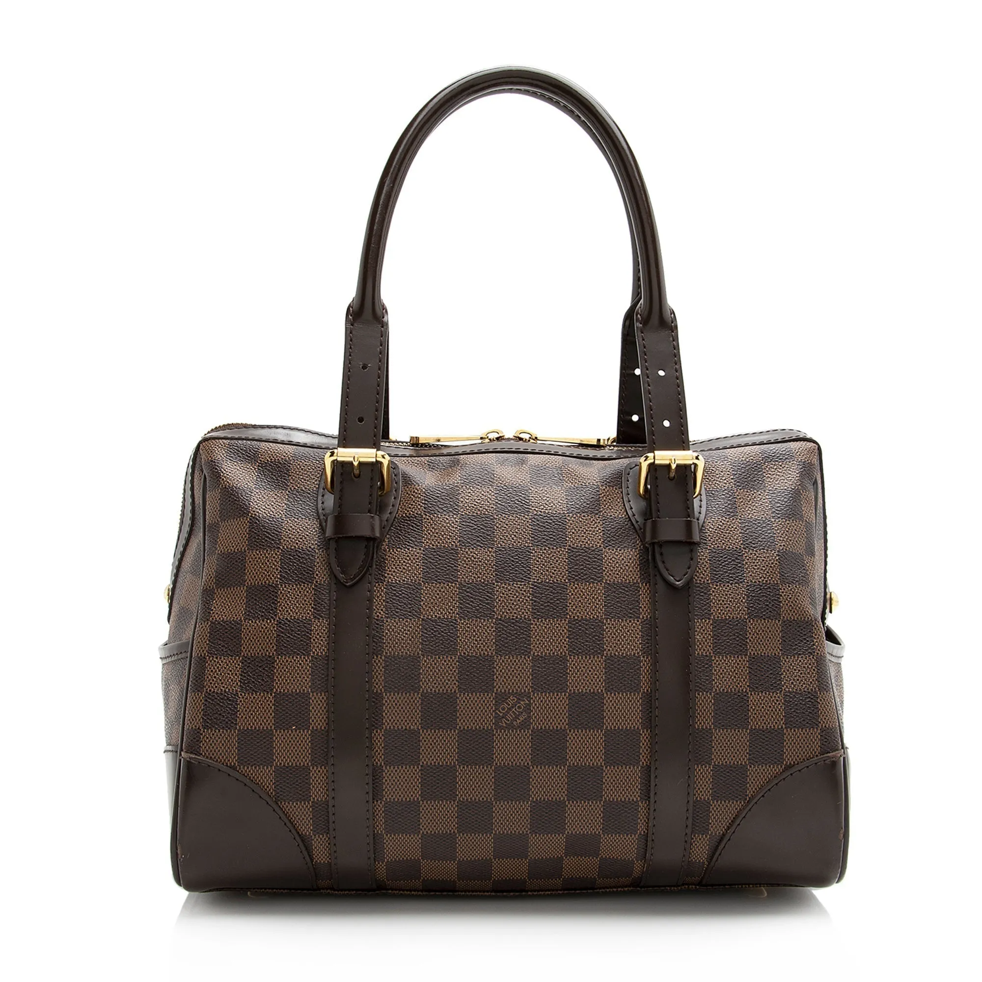 Louis Vuitton Damier Ebene Berkeley Satchel (SHF-22309)