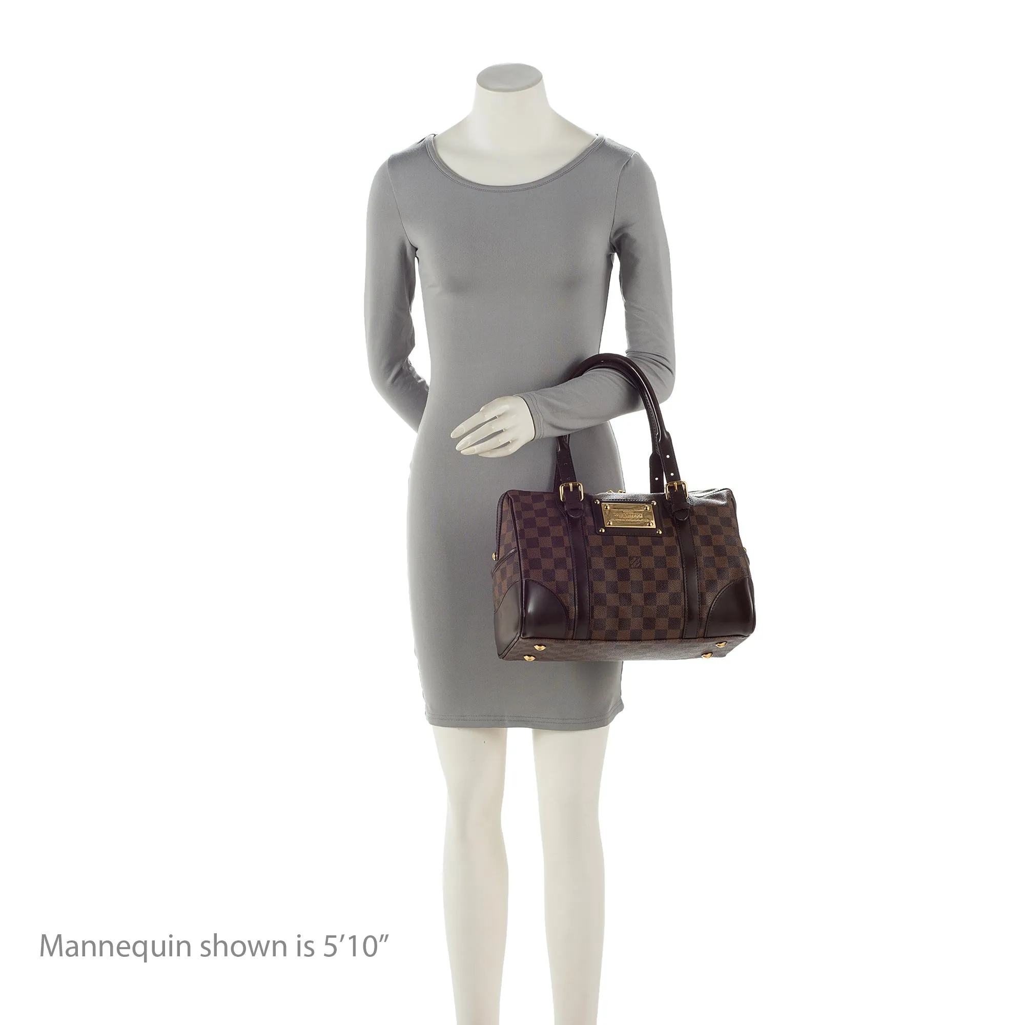 Louis Vuitton Damier Ebene Berkeley Satchel (SHF-22309)