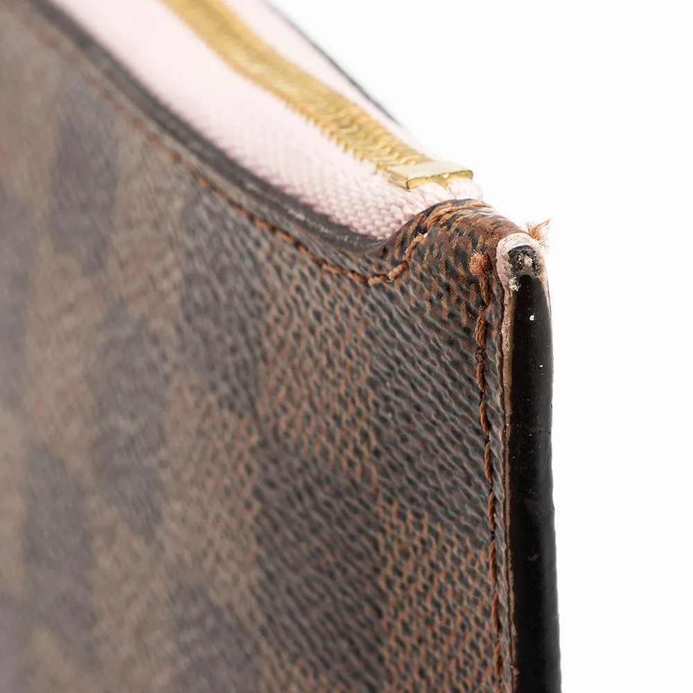 Louis Vuitton Damier Ebene Neverfull MM Pochette (SHF-16975)