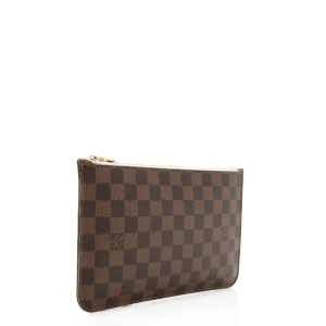 Louis Vuitton Damier Ebene Neverfull MM Pochette (SHF-16975)