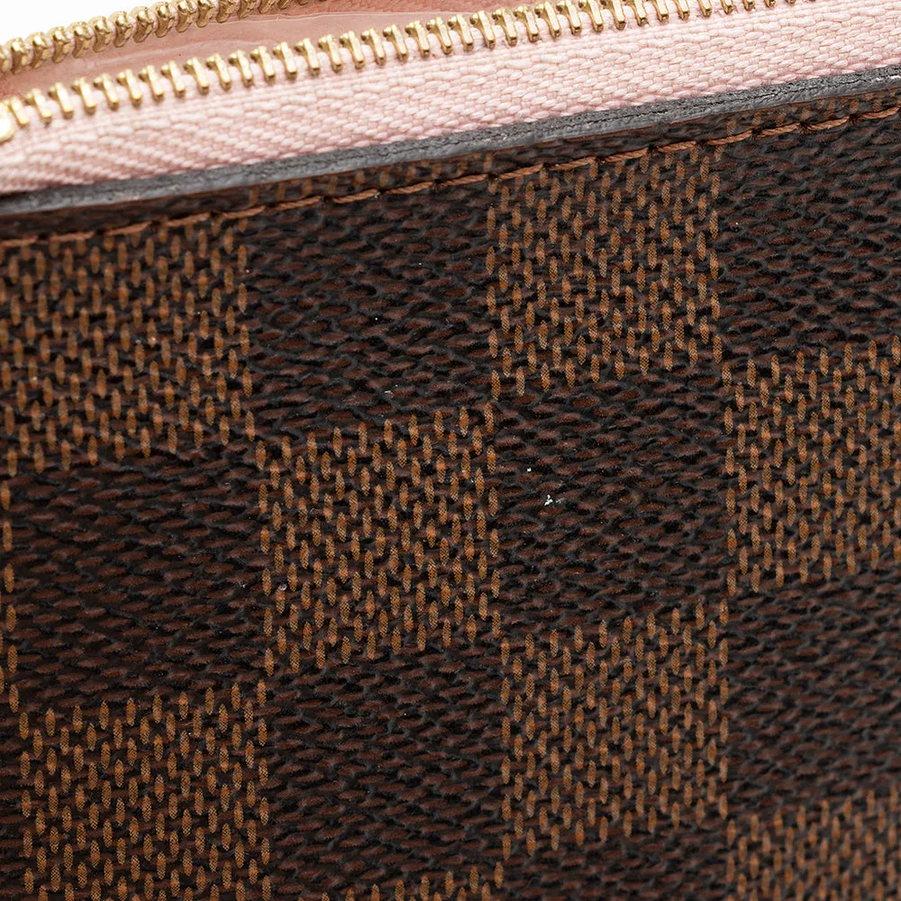 Louis Vuitton Damier Ebene Neverfull MM Pochette (SHF-16975)
