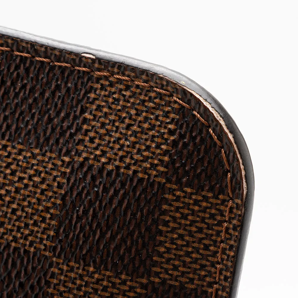 Louis Vuitton Damier Ebene Neverfull MM Pochette (SHF-16975)