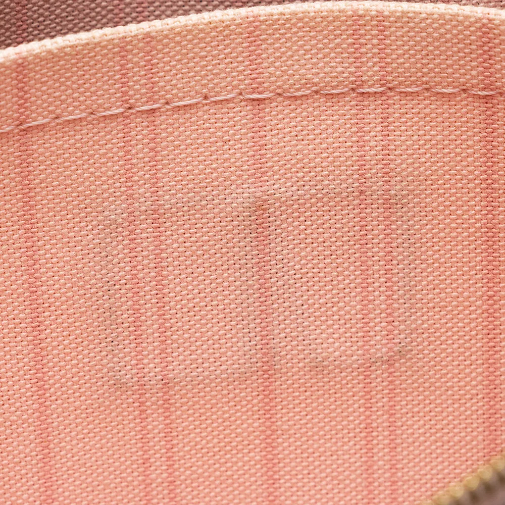 Louis Vuitton Damier Ebene Neverfull MM Pochette (SHF-16975)