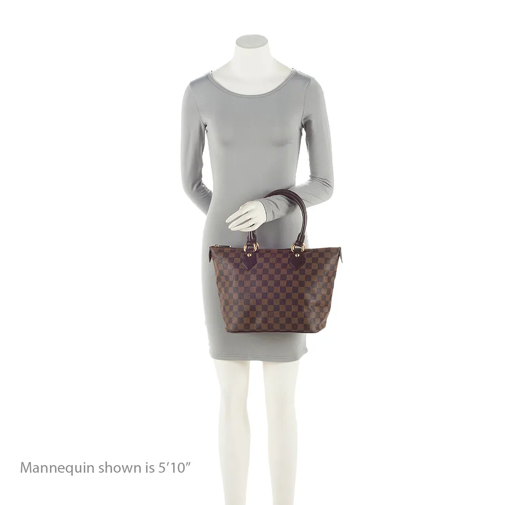 Louis Vuitton Damier Ebene Saleya PM Tote (SHF-21298)
