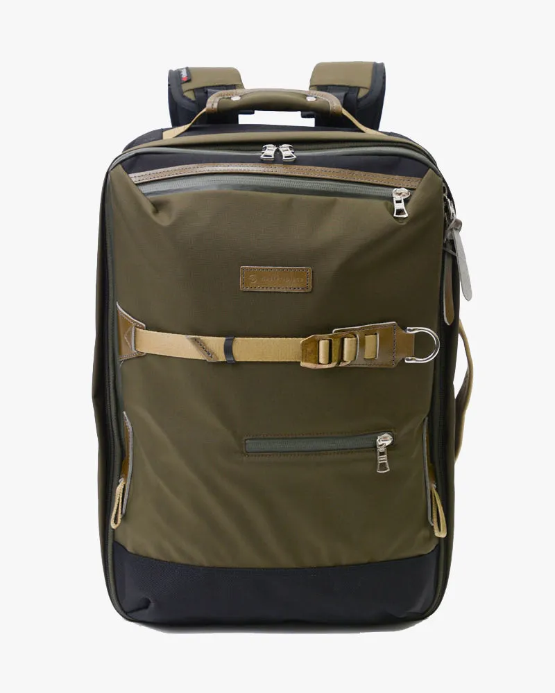 Master-Piece Potential 2-Way Backpack - Olive / Black