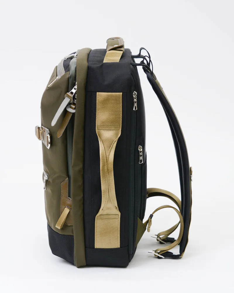 Master-Piece Potential 2-Way Backpack - Olive / Black