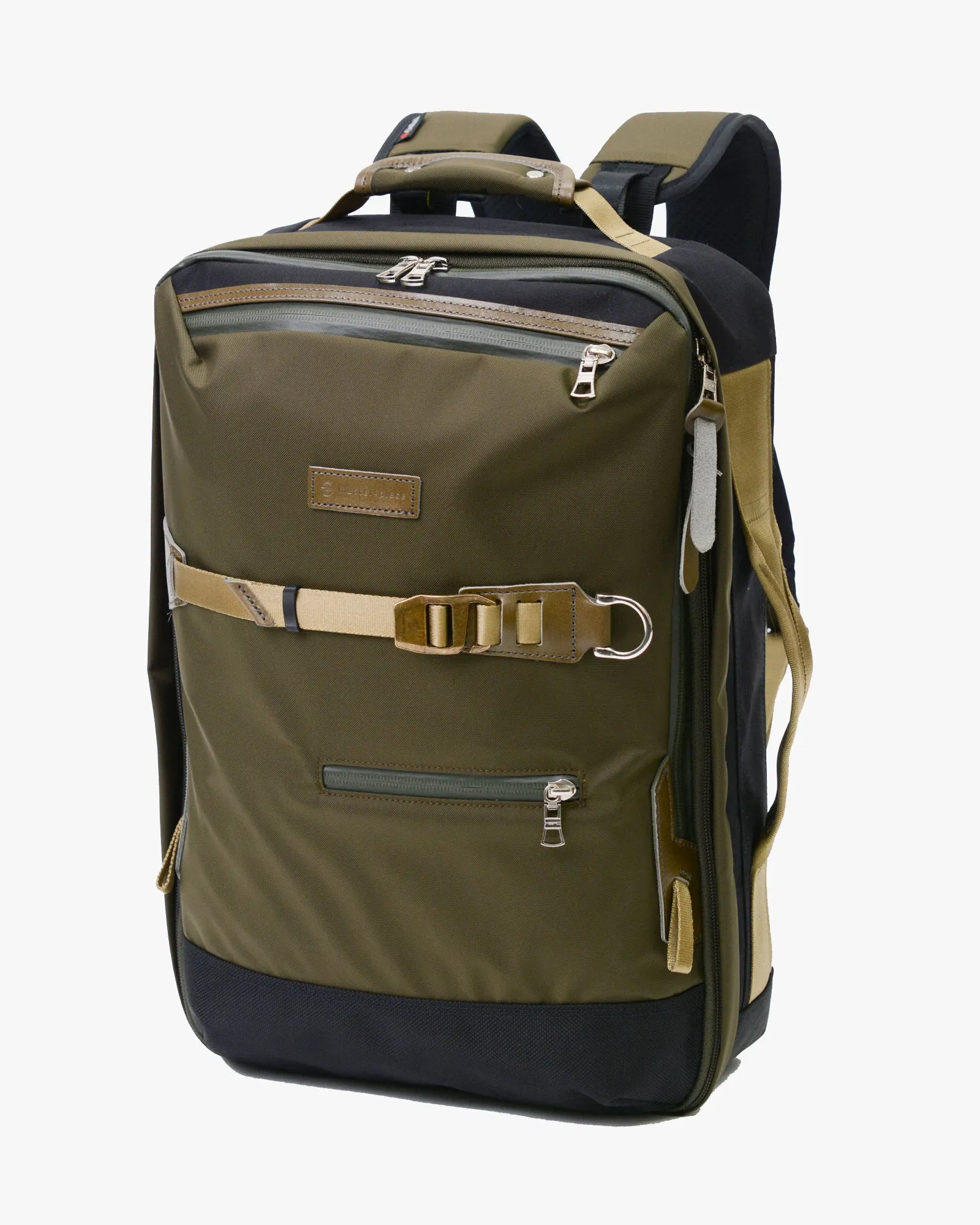 Master-Piece Potential 2-Way Backpack - Olive / Black