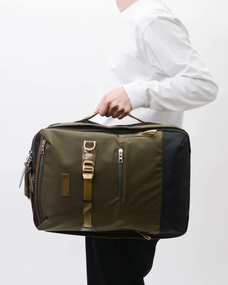 Master-Piece Potential 2-Way Backpack - Olive / Black