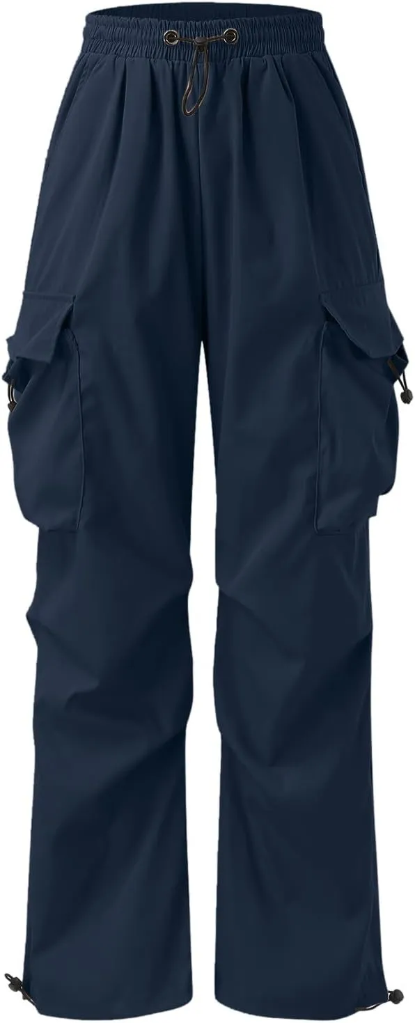 Men's Cool Lightweight Cargo Athletic Pants Fast Dry Joggers Breathable Outdoor Trousers with Pockets
