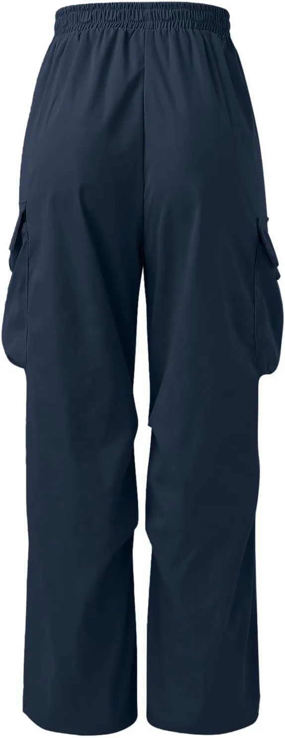 Men's Cool Lightweight Cargo Athletic Pants Fast Dry Joggers Breathable Outdoor Trousers with Pockets