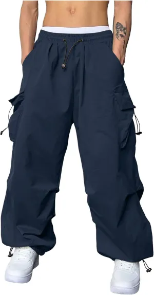 Men's Cool Lightweight Cargo Athletic Pants Fast Dry Joggers Breathable Outdoor Trousers with Pockets