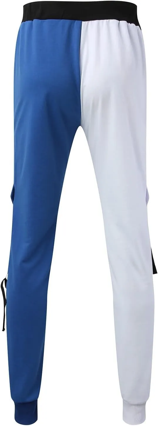 Men's Joggers Punk Cargo Baggy Techwear Hip Hop Patchwork Streetwear Tactical Track Pants