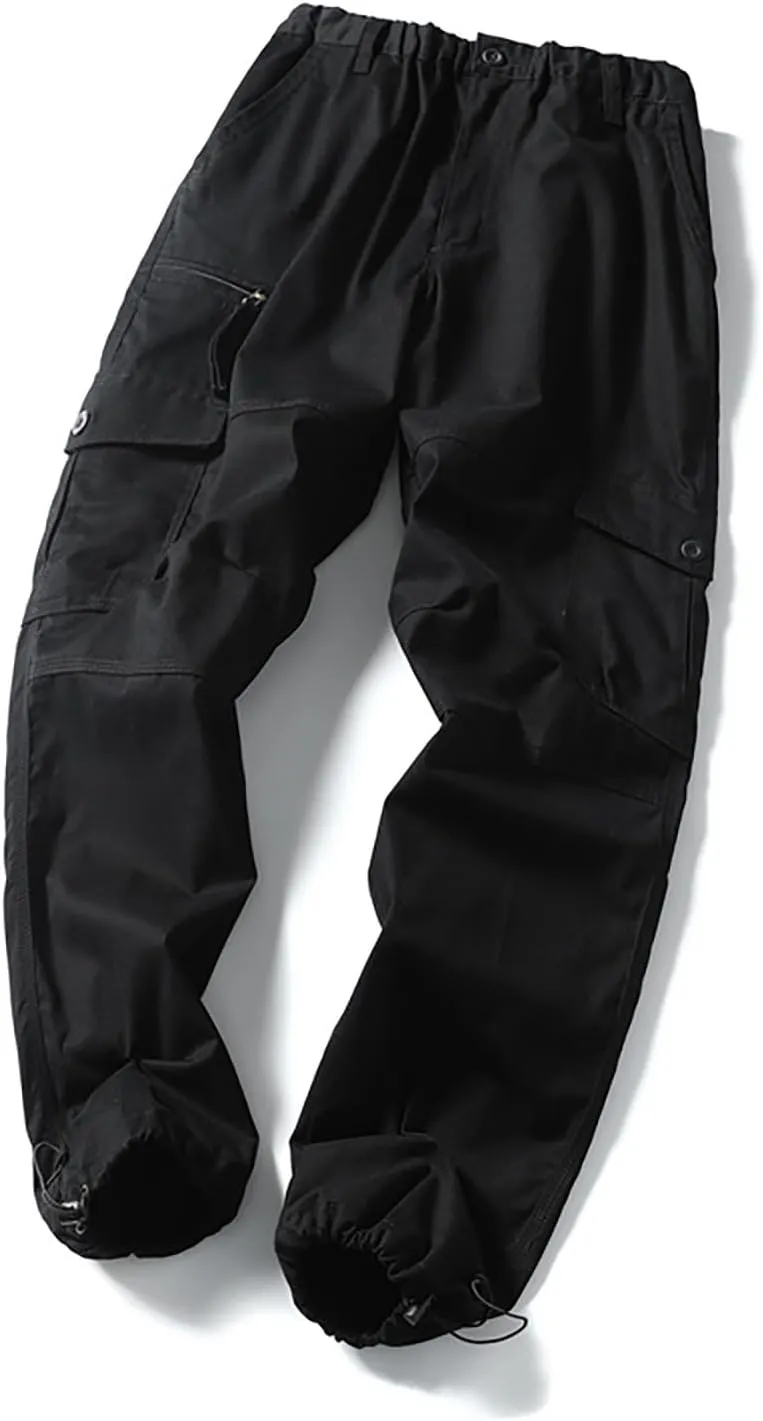 Men's Pants Cargo Ripstop Stretch Fashion Sweatpants Pockets Straight Fit Y2K Pants Baggy Plus Size Pants Lightweight