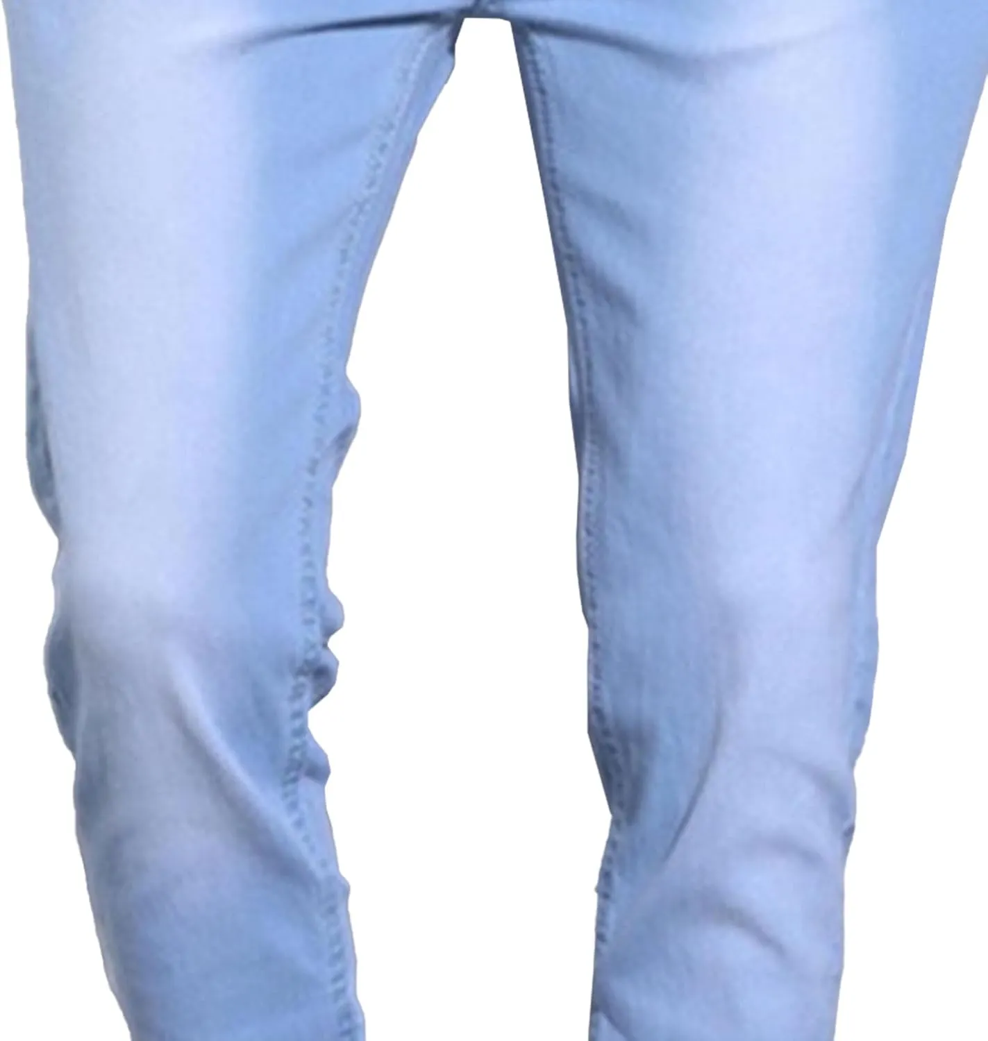 Men's Regular Slim Fit Pencil Pants Comfort Flex Waist Casual Trousers Skinny Stretch Fashion Jeans