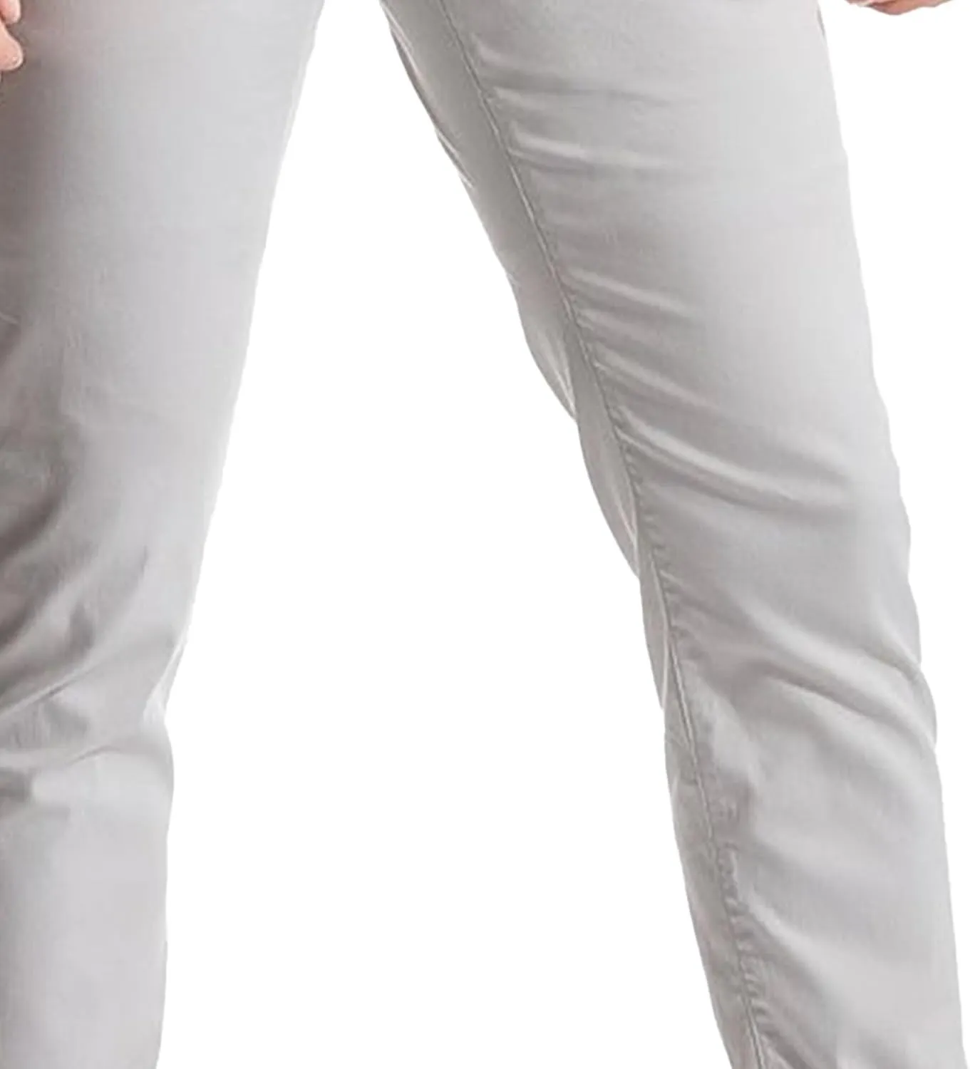 Men's Stretch Fashion Comfy Slack Casual Skinny Tapered Chinos Trendy Work Athletic Pants with Pockets