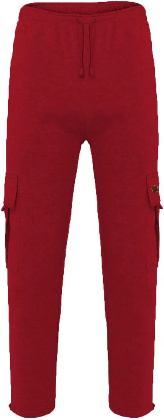 Men's Sweatpants Drawstring Sports Trousers Sport Pants Gym Joggers for Men Yoga Pants Loose Fleece Sweatpants