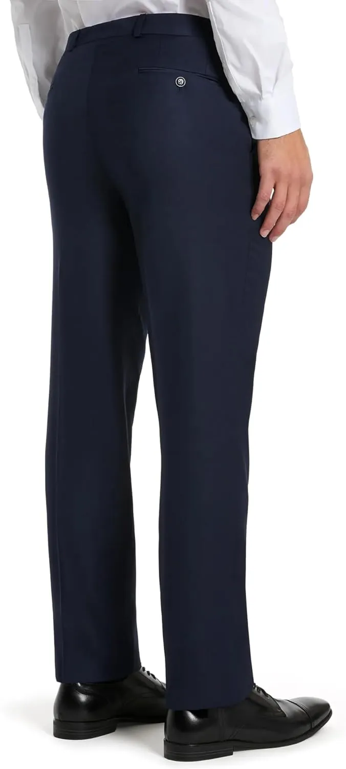 Michael Kors Mens 3-Piece Classic Fit Suit Separates | Blazer, Vest & Pants, Perfect for Weddings, Proms & Formal Events