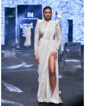Nallie Lehenga Sari Set
