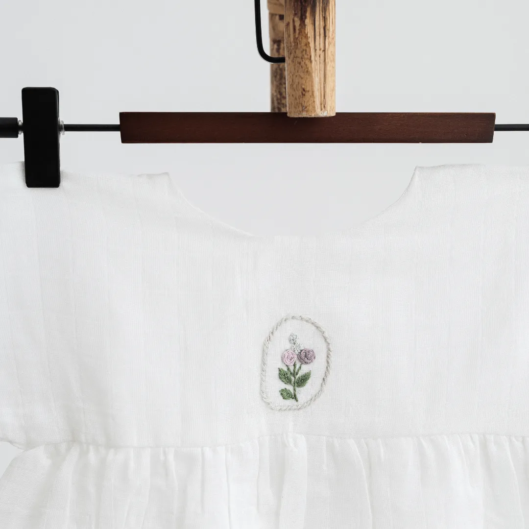 Organic Muslin Twirl Dress   Matching Underpants