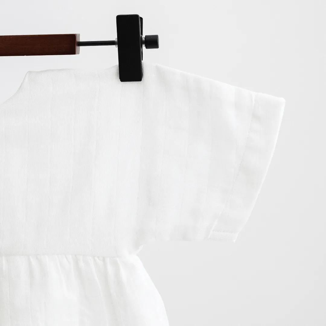 Organic Muslin Twirl Dress   Matching Underpants