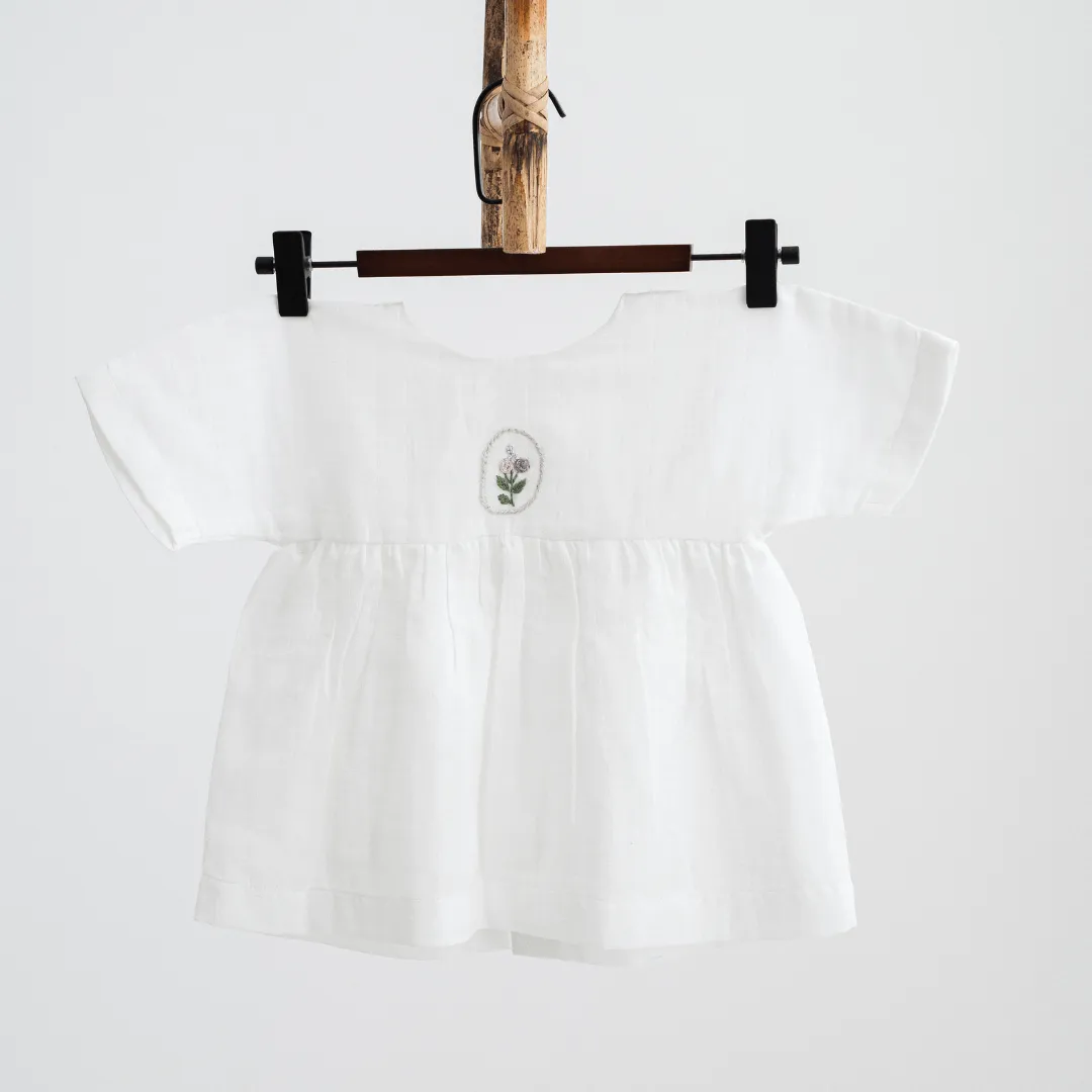 Organic Muslin Twirl Dress   Matching Underpants