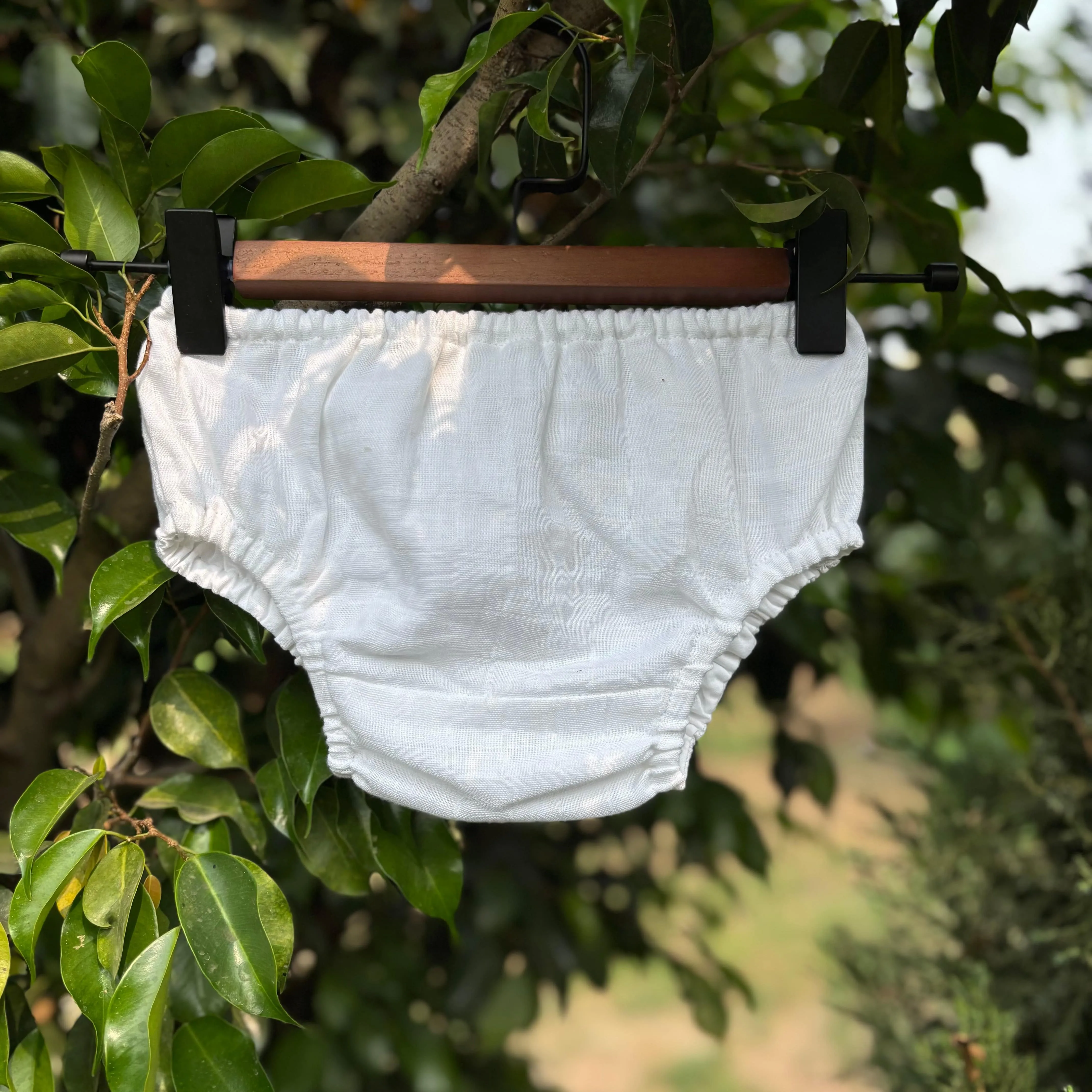 Organic Muslin Twirl Dress   Matching Underpants