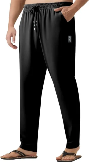 Pants Men Women,Unisex Quick Dry Stretch Joggers Pants Soft Lightweight Hiking Trousers for Running Workout Casual