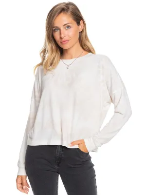 Roxy Current Mood Crew L/S Shirt-Tapioca