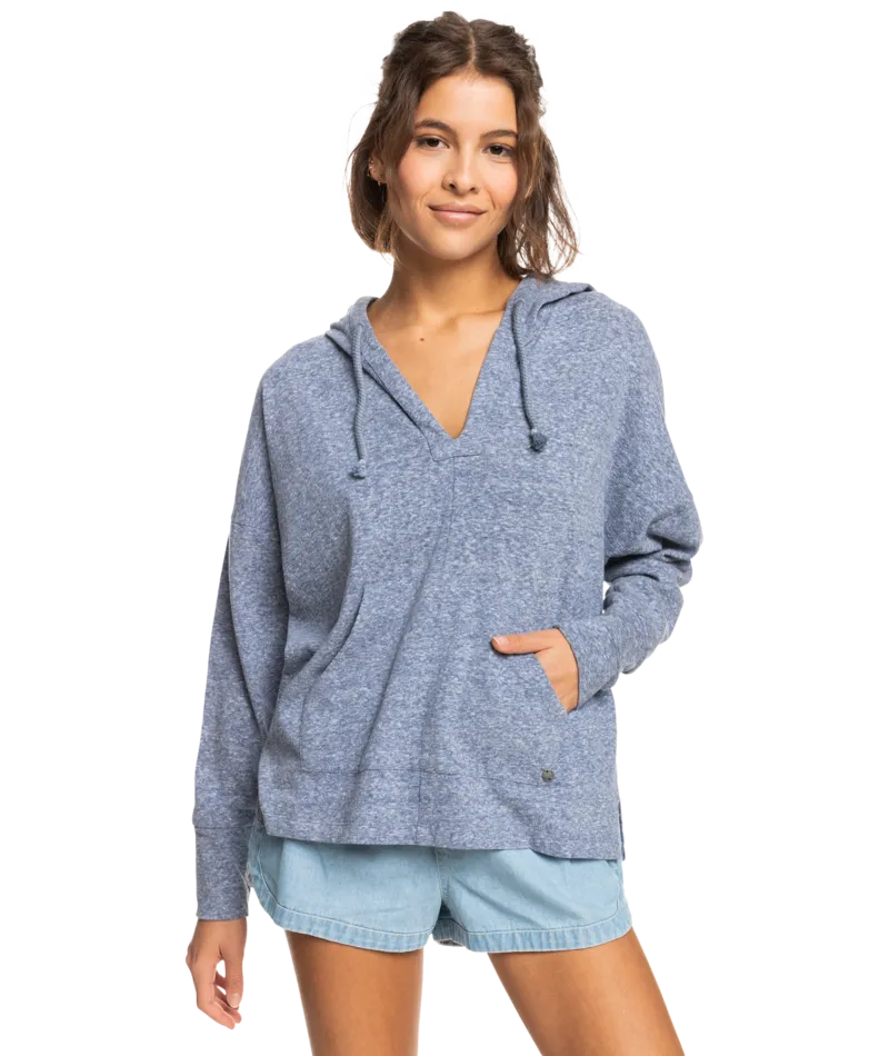 Roxy Paddle Out L/S Shirt-Bijou Blue