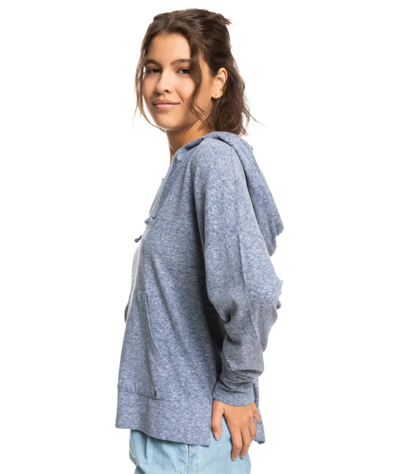 Roxy Paddle Out L/S Shirt-Bijou Blue