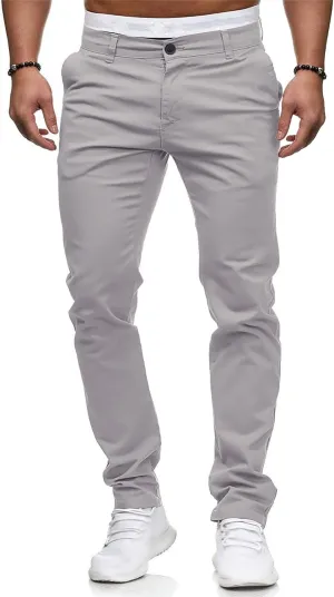 RTRDE Men's Lounge Pants Slim Fit Stretch Flat Front Skinny Dress Pants, M-3XL